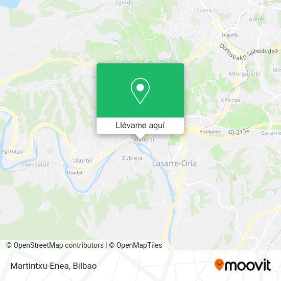 Mapa Martintxu-Enea
