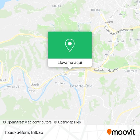 Mapa Itxasku-Berri