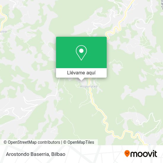 Mapa Arostondo Baserria