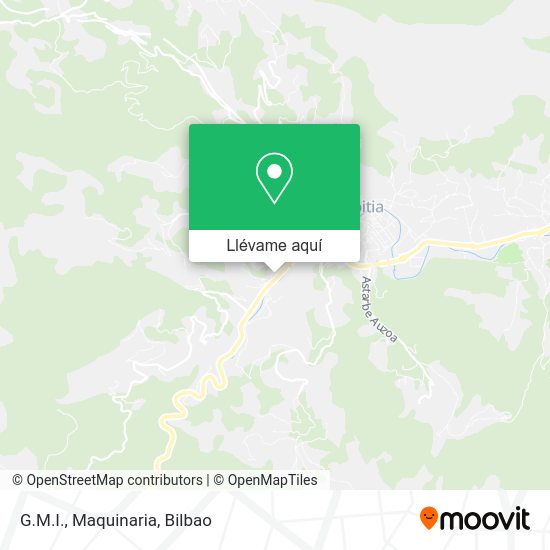 Mapa G.M.I., Maquinaria
