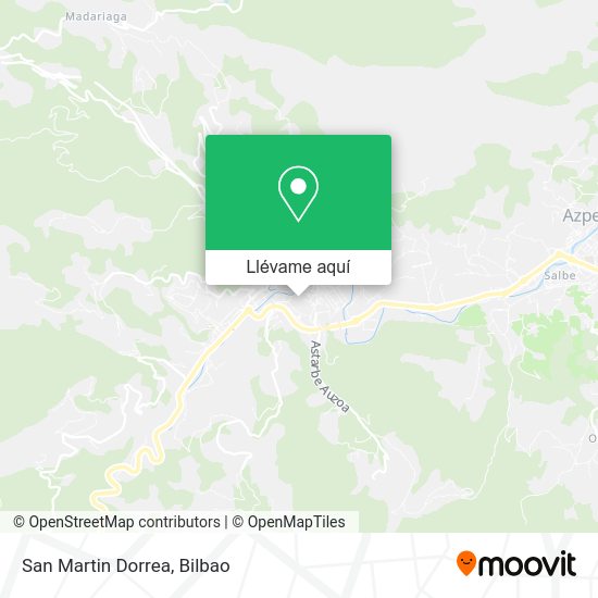 Mapa San Martin Dorrea