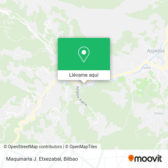 Mapa Maquinaria J. Etxezabal