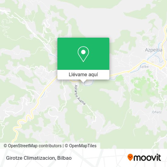 Mapa Girotze Climatizacion