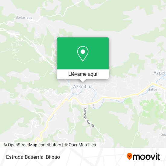 Mapa Estrada Baserria