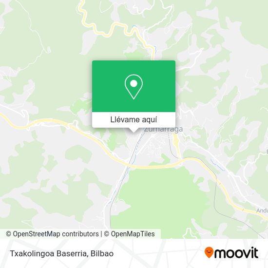 Mapa Txakolingoa Baserria
