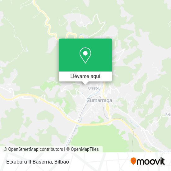 Mapa Etxaburu II Baserria