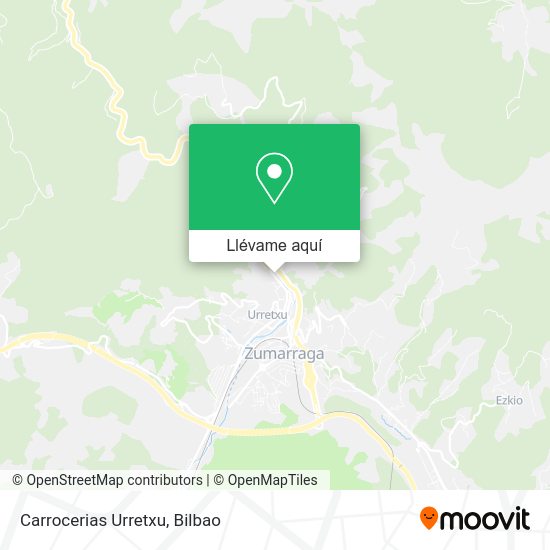 Mapa Carrocerias Urretxu