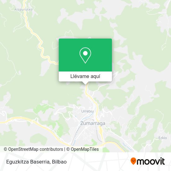 Mapa Eguzkitza Baserria