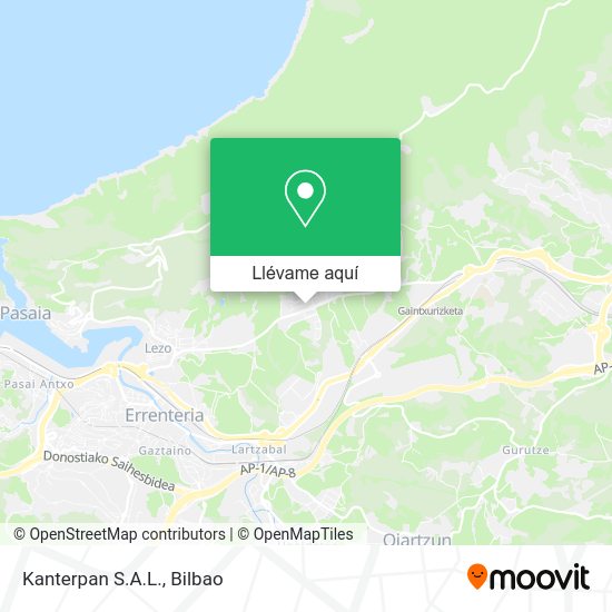 Mapa Kanterpan S.A.L.