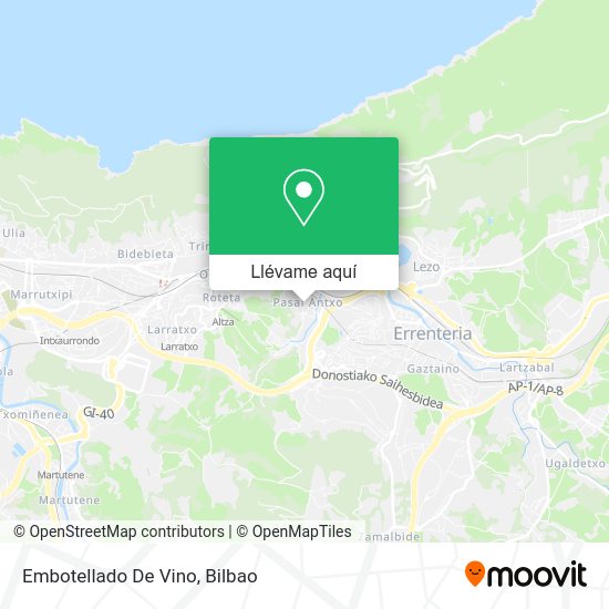 Mapa Embotellado De Vino