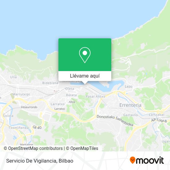 Mapa Servicio De Vigilancia