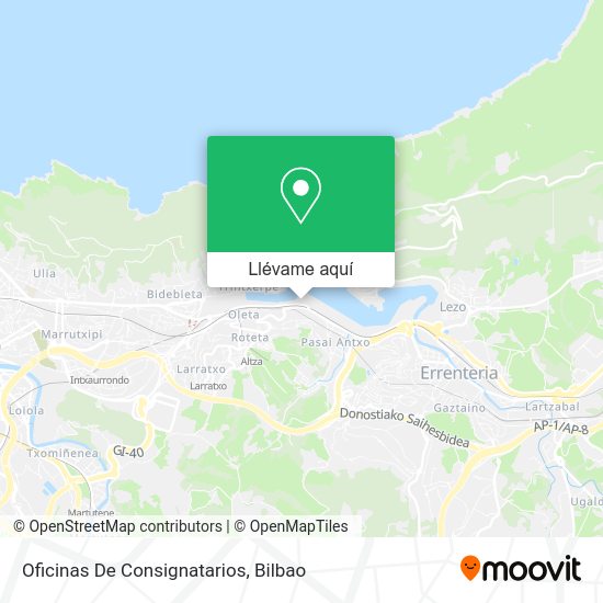 Mapa Oficinas De Consignatarios
