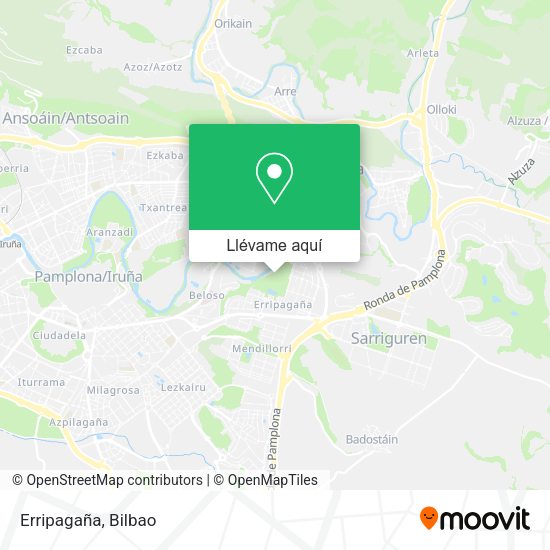 Mapa Erripagaña