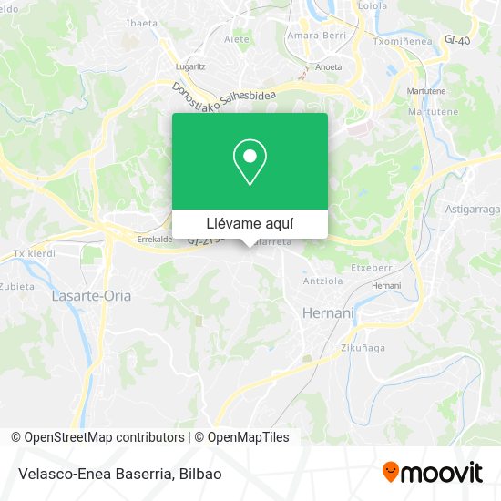 Mapa Velasco-Enea Baserria