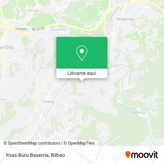 Mapa Itxas-Buru Baserria