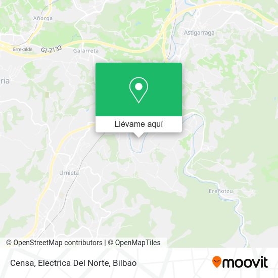 Mapa Censa, Electrica Del Norte