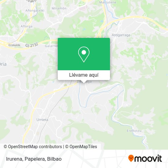 Mapa Irurena, Papelera