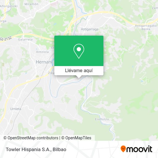 Mapa Towler Hispania S.A.
