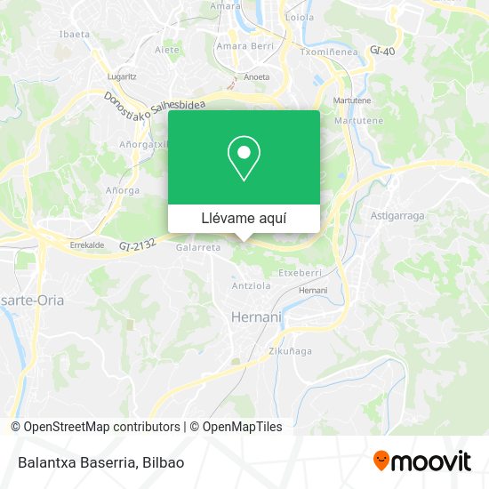 Mapa Balantxa Baserria