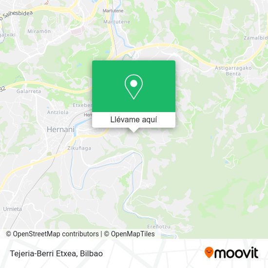 Mapa Tejeria-Berri Etxea