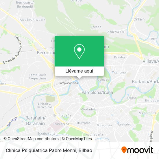 Mapa Clínica Psiquiátrica Padre Menni