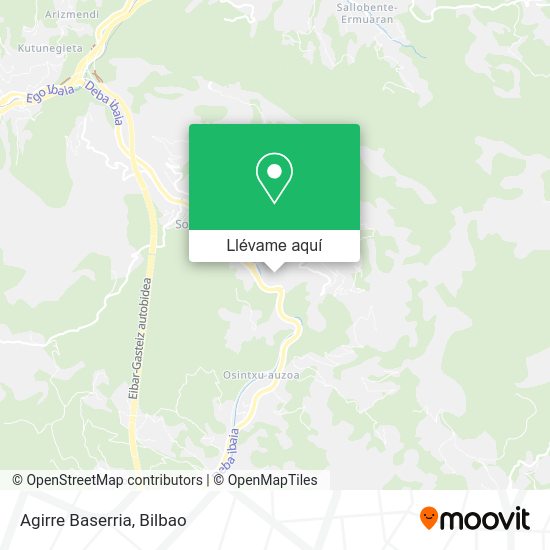 Mapa Agirre Baserria