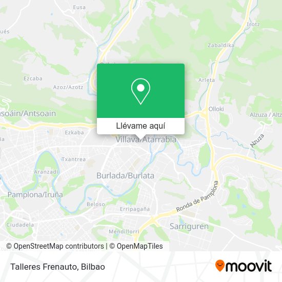 Mapa Talleres Frenauto