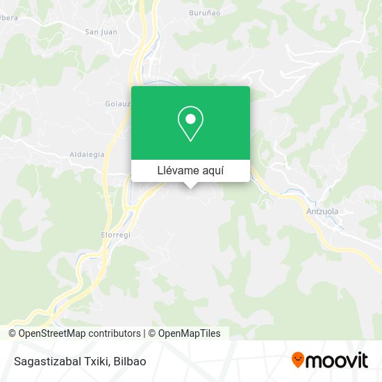 Mapa Sagastizabal Txiki