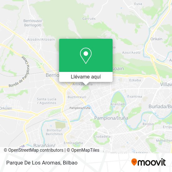 Mapa Parque De Los Aromas