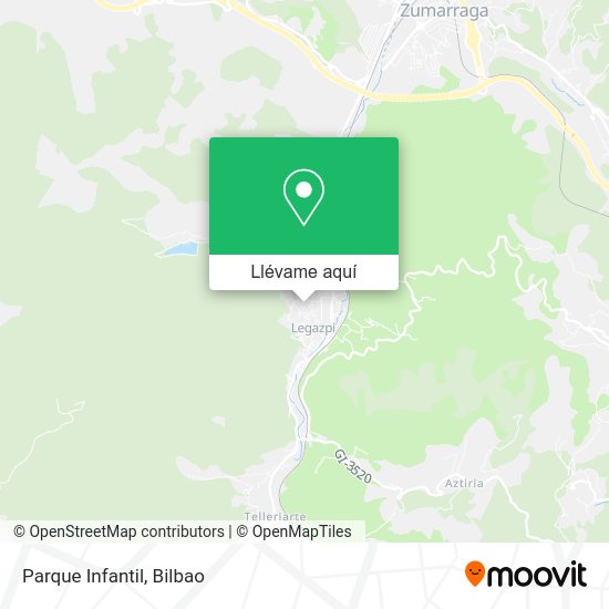 Mapa Parque Infantil