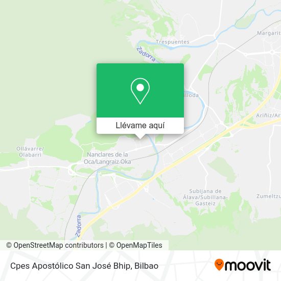 Mapa Cpes Apostólico San José Bhip