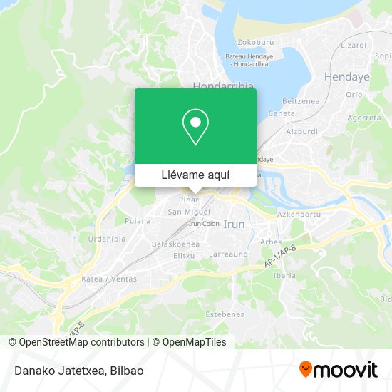 Mapa Danako Jatetxea