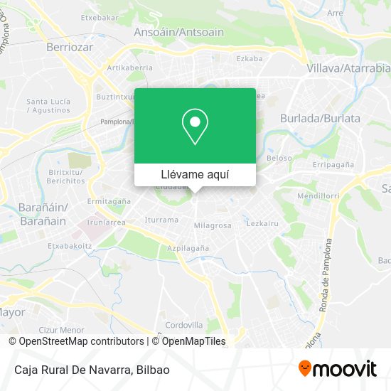 Mapa Caja Rural De Navarra