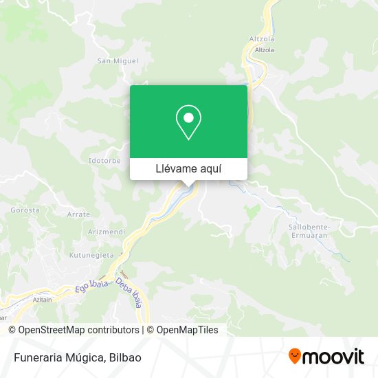 Mapa Funeraria Múgica