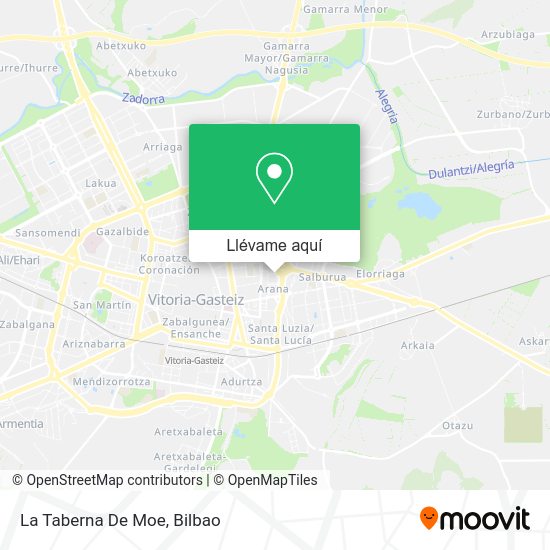 Mapa La Taberna De Moe