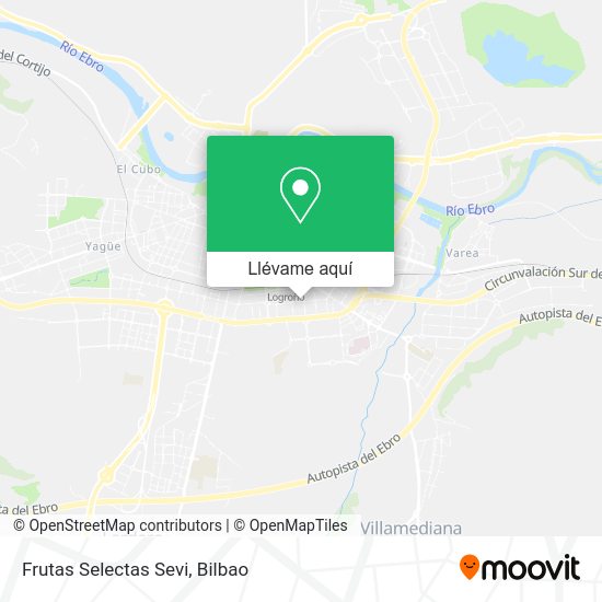 Mapa Frutas Selectas Sevi