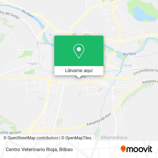 Mapa Centro Veterinario Rioja