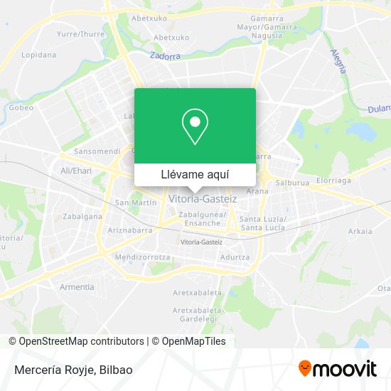 Mapa Mercería Royje
