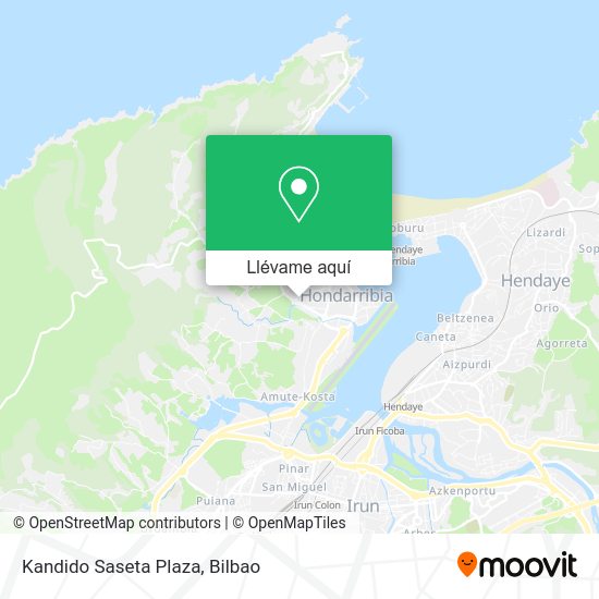 Mapa Kandido Saseta Plaza
