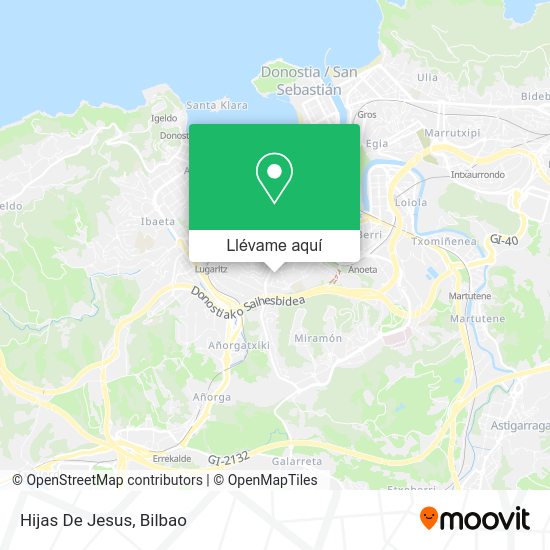 Mapa Hijas De Jesus