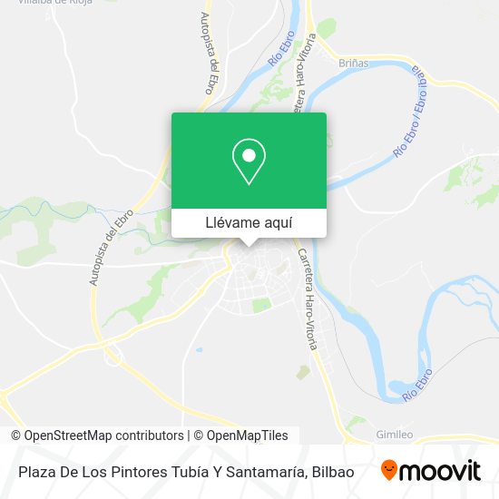 Mapa Plaza De Los Pintores Tubía Y Santamaría