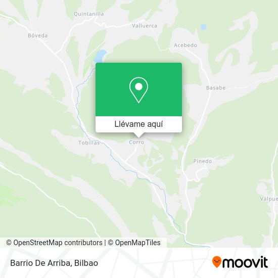 Mapa Barrio De Arriba