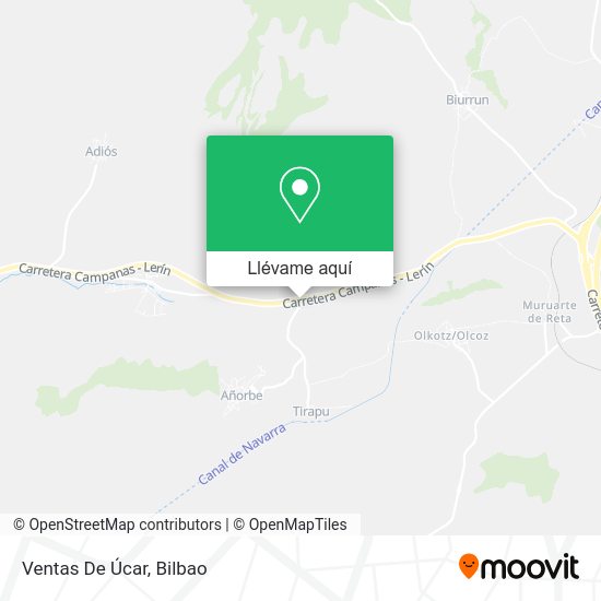 Mapa Ventas De Úcar