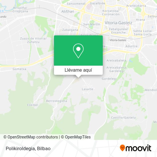Mapa Polikiroldegia