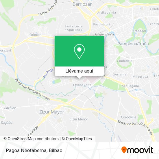Mapa Pagoa Neotaberna