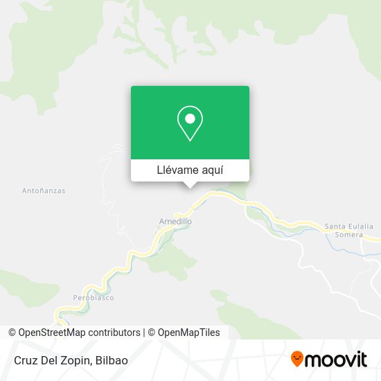 Mapa Cruz Del Zopin