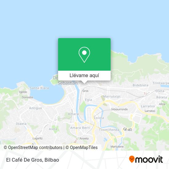 Mapa El Café De Gros