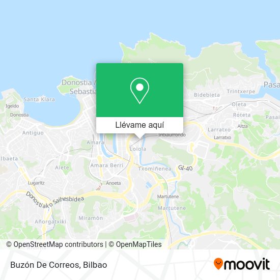 Mapa Buzón De Correos