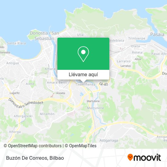 Mapa Buzón De Correos