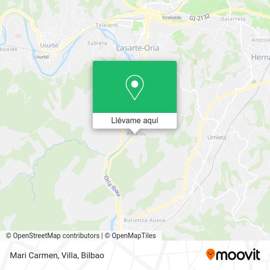 Mapa Mari Carmen, Villa